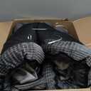 JOEJOY Orthopedic Dog Beds Large Sized Dog, XL Egg-Crate Memory Foam Pet Couch Bed with Bolster Sides, Waterproof Lining, Removable Washable Cover & Non-Slip Bottom, Grey (XL(42"x 32"x 7.5"))