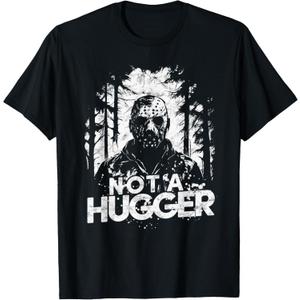 Funny Scary Character Hugger T-Shirt, L