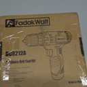 FADAKWALT Cordless Drill Set,12V Power Drill Set with Battery and Charger, Electric Driver/Drill Bits, 3/8'' Keyless Chuck,21+1 Torque Setting, 180 inch-lbs, with LED Electric Drill Set (Green)