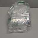 Glass Storage Jars With Airtight Lid, 23.7oz Canister For Kitchen Counter with Bamboo Lid, brown sugar, candy, coffee, cookie, salt, tea,pantry cute Jar (Begonia & Sunflower)