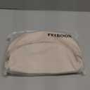 Spacious Nylon Crossbody Bag Bum Bag Handbags Wallets Purses Trendy Shoulder Bag for Women (Beige)