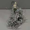 66ft Icicle Lights for Outside, Blue and White Christmas Lights Outdoor Indoor, 640 LED Twinkle String Light with 120 Drops Short Curtain Lights for Thanksgiving Room Home Wall Bedroom Window Decor