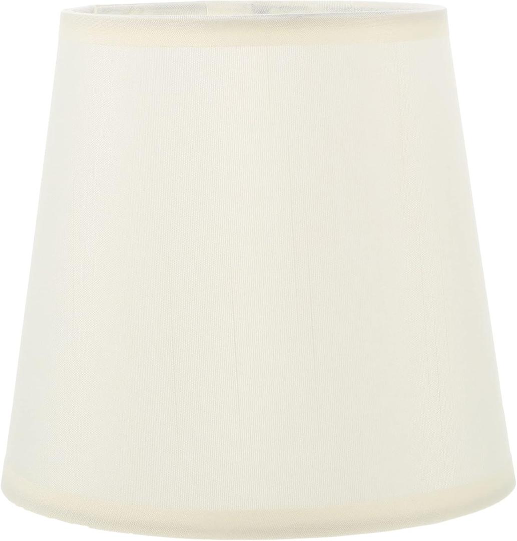 Barrel Lamp Shade Table Lamp Light Cover Clip On Bulb Small Shade Desk Cover Replacement for Chandelier Floor Table