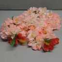 1PCS Luxury Necklaces Hawaiian Leis Tropical Flower Lei Graduation Hawaiian Lei Summer Beach Garland Thick Hawaii Luau Party Favors Decor Holiday Wedding Birthday Party Supplies (12, Hawaiian Leis)