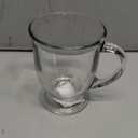 Anchor Hocking Caf Glass Coffee Mugs, 16 oz, Set of 6