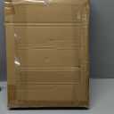 JIUYOTREE Metal 43.3 Inches Garment Rack with Bottom Shelf Clothing Rack for Hanging Clothes Coats Skirts Shirts Sweaters Gold