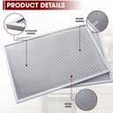 PACK 2- BPS1FA36 Aluminum Range Hood Filter Replacement Part by Seentech- Compatible with Broan QS1 36" and NuTone Allure 36" WS1 - Replaces 99010300 WB02X10706 WB02X10710