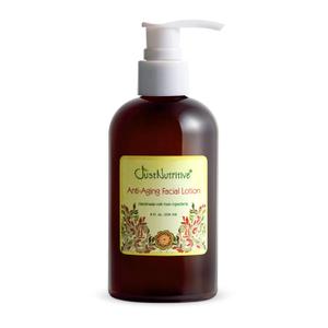 Just Nutritive Anti-Aging Nutritive Facial Lotion | Anti-Aging Treatment | Nutritive ingredients to help your skin repair | Wrinkle Treatment | Eye Bags | Fine Lines 8 fl oz