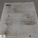 MyGift 2 Tier Wall Mounted Shabby White Washed Solid Wood Bathroom Storage Shelves, Decorative Entryway Floating Shelf Rack with 6 Hooks for Hanging Towels