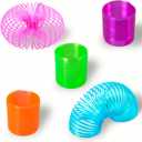 Coil Spring Toy - 25 Pcs - Kids Party Favor - Bulk Coil Springs for Party Favors - Easter Egg Fillers - Goodie Bag Supplies - Pinata Stuffers - Bulk Gifts for Kids - Classroom Prizes