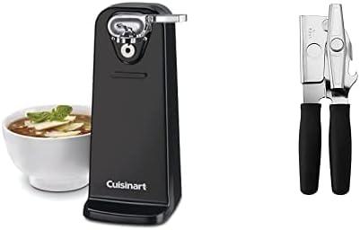 Cuisinart CCO-50BKN Deluxe Electric Can Opener, Black & Swing-A-Way Portable Can Opener, Black 7-Inch
