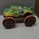 Hot Wheels Monster Trucks Remote-Control Toy Vehicle, 1:15 Scale Rageasaur RC with Grip Action Tires for Off-Roading & Wheelie Stunting