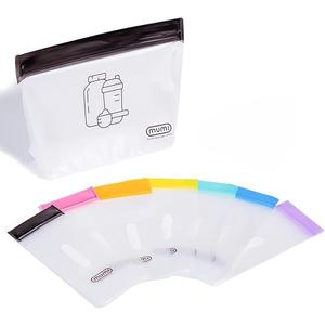 15 pc Single Dose Bags and 3pc Large Travel Containers Zip Up Bags