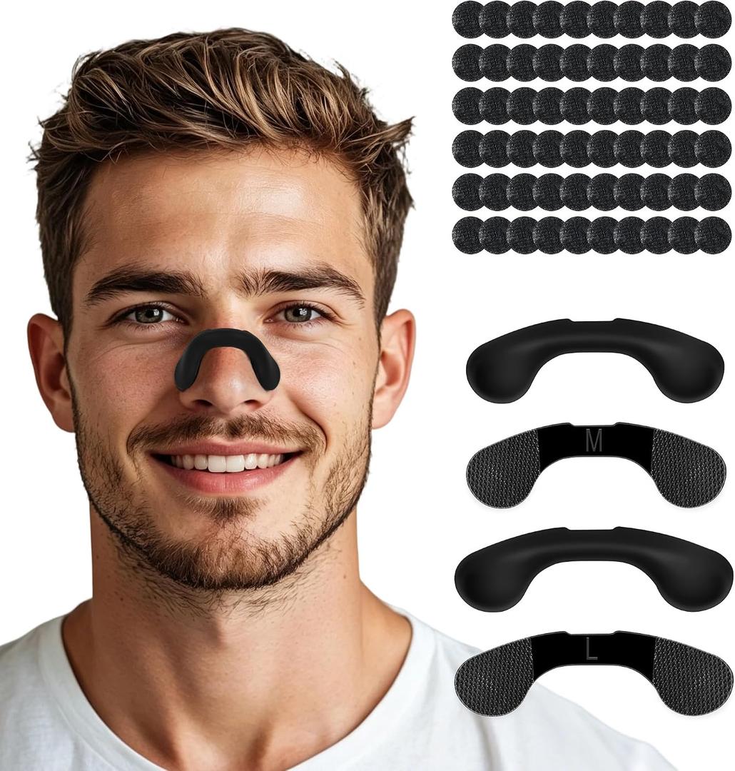 Nasal Strips for Snoring, Extra Strength Nose Strips for Breathing 30 Count | Reusable Nasal Dilators Snoring Solution with Skin-Friendly Adhesive for Enhanced Respiratory Efficiency, Sleep, Sports