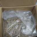 Wensilon #10 * 3" Deck Screws, (1030pcs) 15 lbs.Exterior Wood Screws, Rust Resistant epoxy Coated, Bronze, T25 Star Bit
