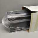 Large Mailboxes for Outside, RAINHOL Black Metal Mailbox, Galvanized Steel Post Mount Mail Box, T3 Large Capacity, 23 x 10.7 x 8.9 Inches