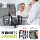 Extra Large Hanging Travel Toiletry Bag for Women and Men, Makeup Bag (EXP 05/09/29)