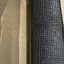 6' x 12' Black Outdoor Privacy Screen Freestanding 240 GSM Privacy Fence Panels for Outside, Pool Fences with Poles, Backyard Temporary Fencing, Privacy Wall Ground Pole Fence