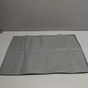 Silicone Coffee Mat with Raised Edges, 24'' x 16'' Bar Mat for Countertops, Fits Under Coffee Maker, Espresso Machine, Dish Drying Mat, Gray