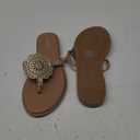 Kensie Sandals Girls Size 10 Thong Slip On Nude Flats
