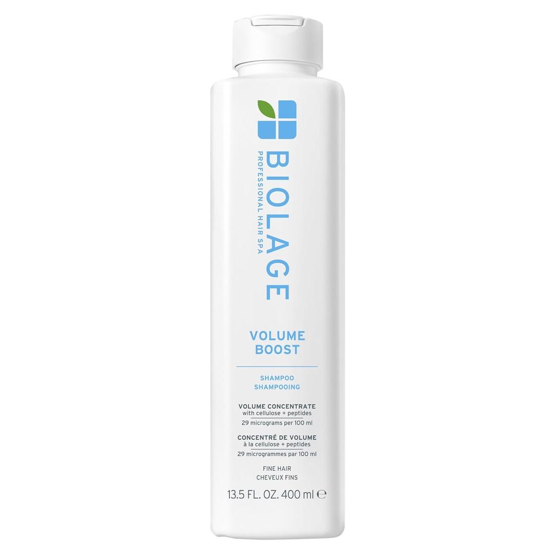 Biolage Volume Boost Shampoo for Fine Hair Creates Lasting, Lightweight Volume, Root Lift & Shine, With Cellulose and Peptides, Vegan, Paraben and Silicone-Free
