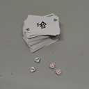 Civaner Mahjong Playing Cards Chinese Mahjong 2025 American Games Large Print Handheld Poker Mahjong Cards with 4 Dices Home Table Game