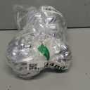 Wenqik Silver 3 Pcs Knot Decor, Chain Link Coffee Table Bookshelf Decor Accents, Entry Table Ceramic Aesthetic Minimalist Decorative Objects for Modern Home Living Room Decoration 3 Sizes