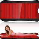 Red Light Therapy Mat for Body, 76.8"x 39.4" Red Light Therapy Pad with Controller, 1260pcs 2 in 1 LEDs (660nm & 850nm), Adjustable Timer & Intensity, 1260 leds