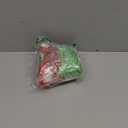 Christmas Tree Skirt with LED Lights, 48 Inch Green Monster Red White Stripes Xmas Tree Collar, Funny Christmas Tree Mat for Holiday Party Indoor Outdoor Christmas Tree Decoration