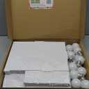 4FT Marquee Light Up Numbers - Cool White Light Up Numbers 5 with Fixed Water Bag, Party Decoration Large Marquee Light Up Numbers can Be Used for Wedding Decoration, Birthday Party Decoration
