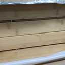 Wire Shelf Covers, Bamboo Wire Rack Covers for Pantry, Closet，Kitchen (4pcs, 32" W x 16" D, Natural)