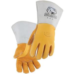 Black Stallion Revco 850XL Flame Resistant Nomex Lined Elkskin Stick Welding Gloves XL