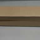 2 Pcs 304 Stainless Steel Sheet Metal Gap Filler Trim Strip (30"x 2"x 0.04" Thickness)Brushed Metal Finishing Sheet for Home Kitchen Tools
