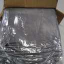 Boho Queen Comforter Set,Grey Rhombus Tufted Queen Size Comforter Set with Corner Loops,3 Pieces Embroidery Shabby Chic Bedding Comforter Sets for All Seasons(Grey,Queen)