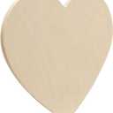 Wooden Hearts for Crafts, 16 inch Wood Hearts, 1/4 inch Thick, Pack of 1 Unfinished Wooden Heart, Great for Valentines Day Crafts & DIY Party Dcor