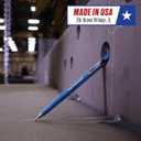 Markal 96006 - Markal Silver-Streak Holder with 1 Reflective Lead, Built-in Sharpener, 1 Click Advance -Ideal for Metal Layout & Fabrication Work