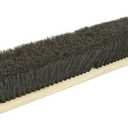 Weiler 42002 24" Block Size, Black Horsehair Fill, Fine Sweep Floor Brush,Natural