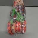 5 x 24 Packs Thanksgiving Silicone Wristbands for Kids Happy Harvest Party Rubber Bracelets Bulk Silicone Bracelets, Turkey Maple Leaf Pumpkin Hazelnut Cake for Thanksgiving Party Supplies