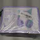 gorsun Kids Bluetooth Headphones, Over-Ear Toddler Headphones with Microphone, 85dB/94dB Volume Limited, 68H Playtime, Bluetooth 6.0, Portable Kids Wireless Headset with Cat Ears (Purple)