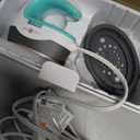 HTVRONT Heat Press Mini Heat Press Machine, Small Heat Press Portable Iron Press Machine for T Shirts, Hats, Heating Transfer Projects (Mint)