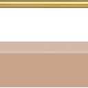 36 inch Ceiling Fan Downrod with Extension Cord, 3 FT Gold Downrod for Ceiling Fan, 1 inch Outside Diameter, Boom Suitable for a Wide Range of Fans (Gold, Not Threaded)