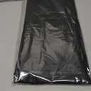 URMONA Plastic Tablecloth Disposable, 4 Pcs - 54" x 108" Table Cloth Rectangle Table, Waterproof, Suitable for Parties, Picnics, Weddings, and Camping(Black)