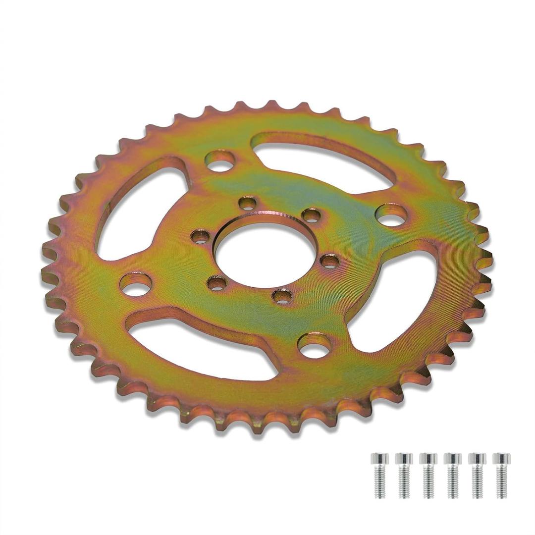 JMCHstore 40T High Speed Rear Chain 6 Hole Sprocket # 40 41 420 for Coleman CT100U CC100X Mega Moto MMB80 105 Baja Doodle Bug DB30 Motovox MBX10 Mini Bike
