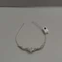 DRESBE Light Up Crystal Tiaras LED Rhinestone Crown Headband Princess Glow Party Hair Accessories for Women and Girls