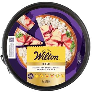 Wilton Enterprises 6089598 9 in. Black Springform Pan