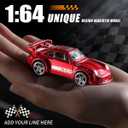 Toys Cars 18-Pack, 1:64 Scale Die-Cast Metal Vehicles Set, Includes Pickup, Racing Cars,Sports Cars for Display or Play, Great Gift for Kids Age 3 Years and Up (18 Pack)