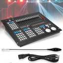DMX512 Controller, 512 Channel DMX DJ Light Controller with LCD Display
DMX DJ Stage Lighting Console Board Ideal for Show, Party, KTV, Bar