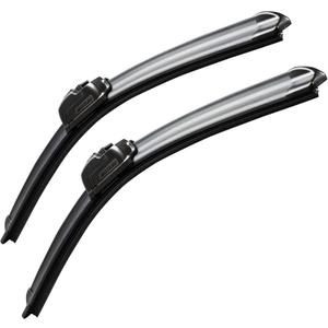 MOTIUM OEM QUALITY Premium All-Season Windshield Wiper Blades (24"+24" Pair for Front Windshield)