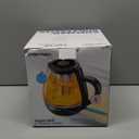 Chefman Electric Kettle with Tea Infuser, Compact 1L (4 Cups), 1500W, Removable Lid for Easy Cleaning, BoilDry Protection, Stainless Steel Filter, BPA Free, Auto Shut Off, Small Electric Tea Kettle