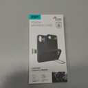 ESR for iPhone 17 Pro Case with Stash Stand, 7X Military-Grade Drop Protection with Camera Control, Shock-Absorbing Phone Rugged Cover, Compatible with MagSafe Accessories, Cyber Series, Black